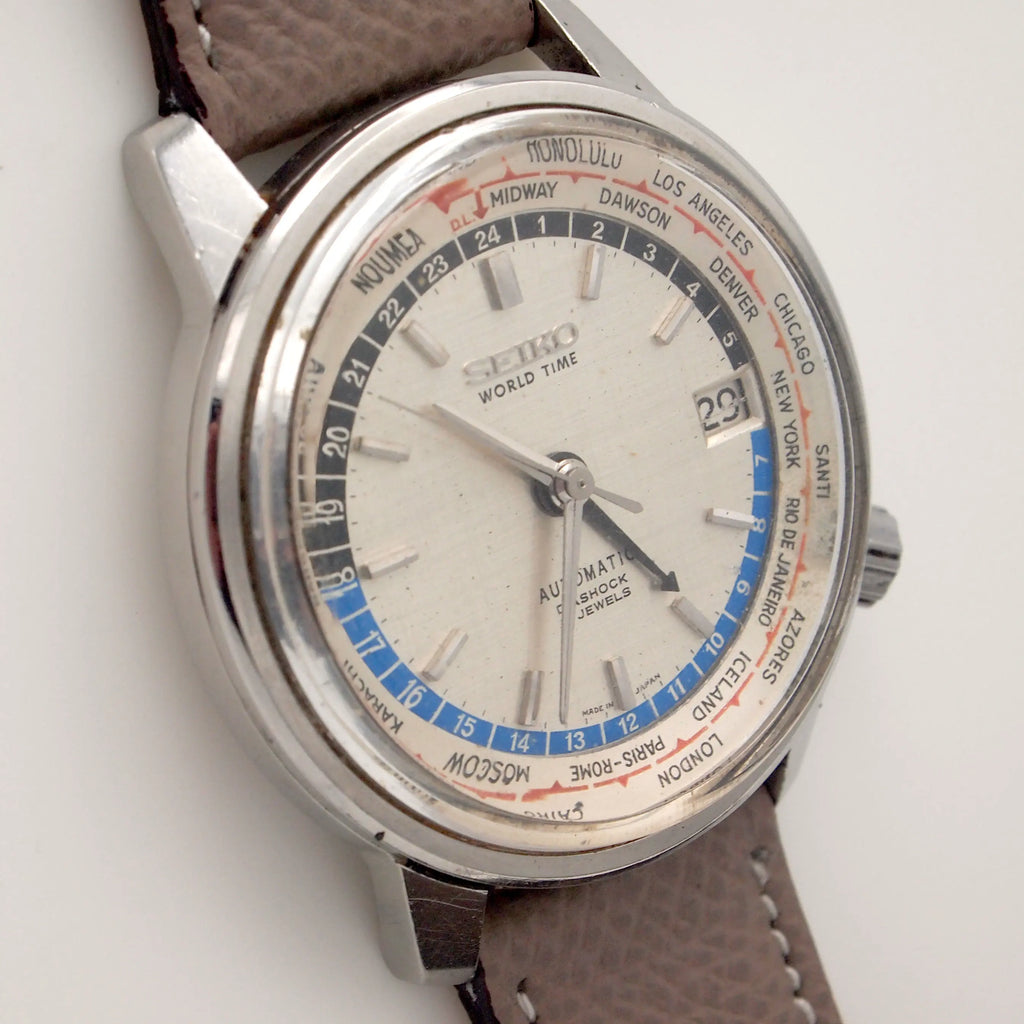 SEIKO WORLD TIME 1st 6217-7000 セイコー ワールドタイム 初代