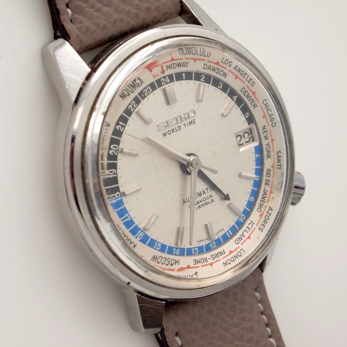SEIKO WORLD TIME 1st 6217-7000 セイコー ワールドタイム 初代