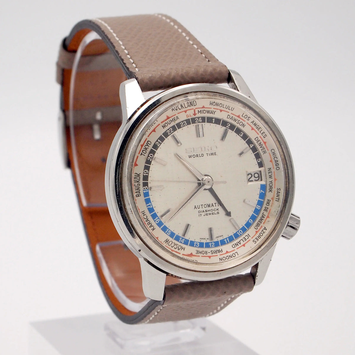 SEIKO WORLD TIME 1st 6217-7000 セイコー ワールドタイム 初代